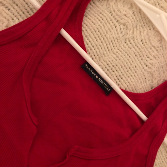 brandy red tank - Picture 5 of 5